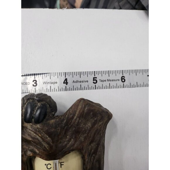 VTG Big Sky Carvers Bear Foot Moose Thermometer Celsius Fahrenheit Wall Hanging - Picture 7 of 8